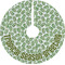 Tropical Leaves Tree Skirt (Personalized)