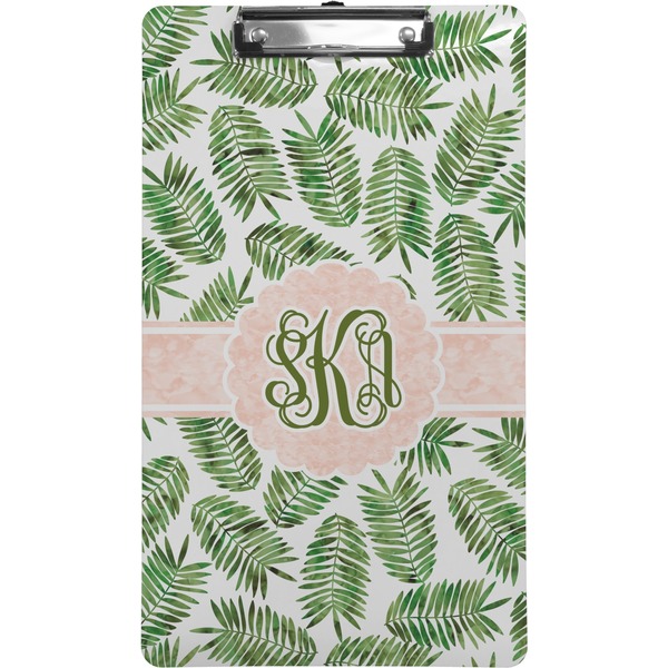 Tropical Leaves Clipboard (Legal)