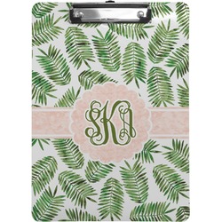 Tropical Leaves Clipboard (Personalized)