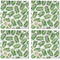 Tropical Leaves Cloth Napkins - Personalized Dinner (APPROVAL) Set of 4