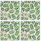 Tropical Leaves Cloth Napkins - Personalized Lunch (APPROVAL) Set of 4