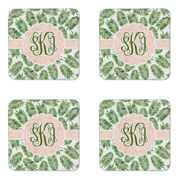Tropical Leaves Coaster Set - APPROVAL