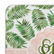 Tropical Leaves Coaster Set - DETAIL