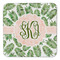 Tropical Leaves Coaster Set - FRONT (one)