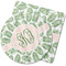 Tropical Leaves Coasters Rubber Back - Main
