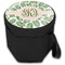 Tropical Leaves Collapsible Personalized Cooler & Seat (Closed)