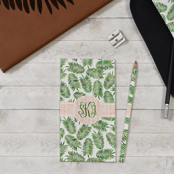 Tropical Leaves Colored Pencils - In Context