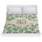 Tropical Leaves Comforter - King (Personalized)