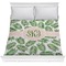 Tropical Leaves Comforter - Full / Queen (Personalized)