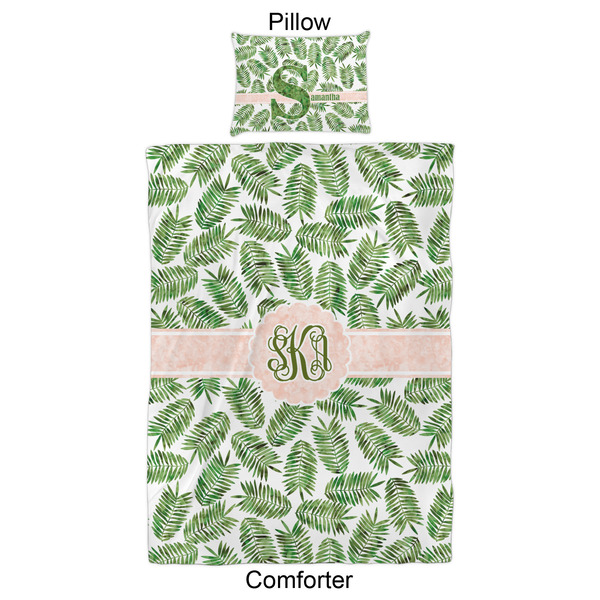 Tropical Leaves Comforter Set - Twin XL - Approval