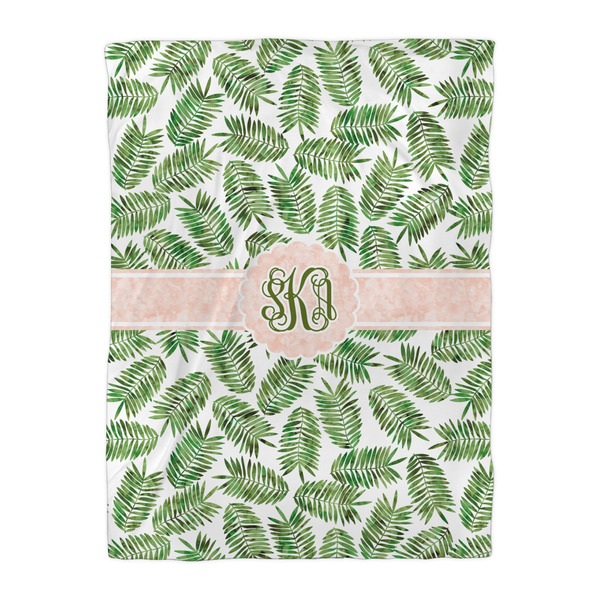 Tropical Leaves Comforter - Twin XL - Front