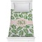 Tropical Leaves Comforter - Twin XL (Personalized)