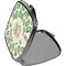 Tropical Leaves Compact Mirror (Side View)