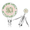 Tropical Leaves Corkscrew (Personalized)