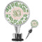 Tropical Leaves Wine Bottle Stopper (Personalized)