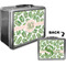 Tropical Leaves Custom Lunch Box / Tin Approval