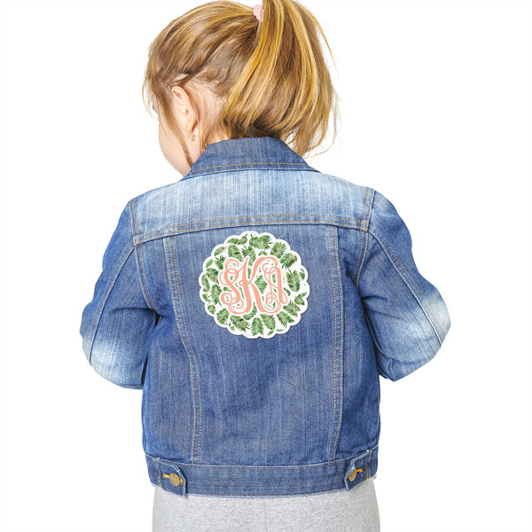 Tropical Leaves Custom Shape Iron On Patches - XXL - Single - Approval