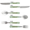 Tropical Leaves Cutlery Set - APPROVAL