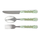 Tropical Leaves Cutlery Set (Personalized)