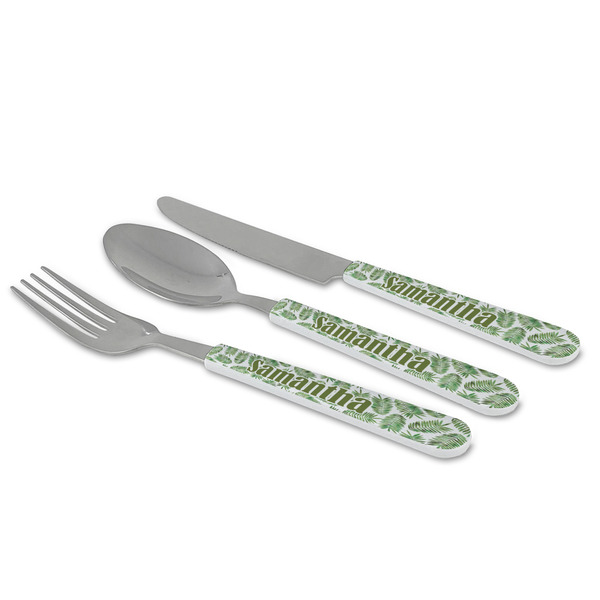 Tropical Leaves Cutlery Set - MAIN