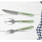 Tropical Leaves Cutlery Set - w/ PLATE