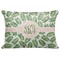 Tropical Leaves Decorative Baby Pillowcase - 16"x12" (Personalized)