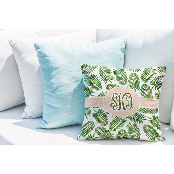 Tropical Leaves Decorative Pillow Case - LIFESTYLE 2