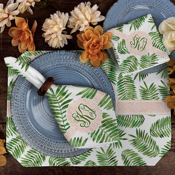 Tropical Leaves Dining Set