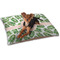 Tropical Leaves Dog Bed - Small LIFESTYLE