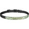 Tropical Leaves Dog Collar - Large - Front