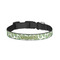 Tropical Leaves Dog Collar - Small - Front