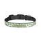 Tropical Leaves Dog Collar - Small (Personalized)