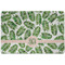 Tropical Leaves Dog Food Mat w/ Monogram