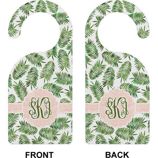 Tropical Leaves Door Hanger (Approval)