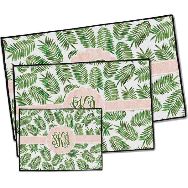 Tropical Leaves Door Mats - PARENT MAIN