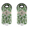 Tropical Leaves Double Wine Tote - APPROVAL (new)