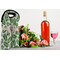 Tropical Leaves Double Wine Tote - LIFESTYLE (new)
