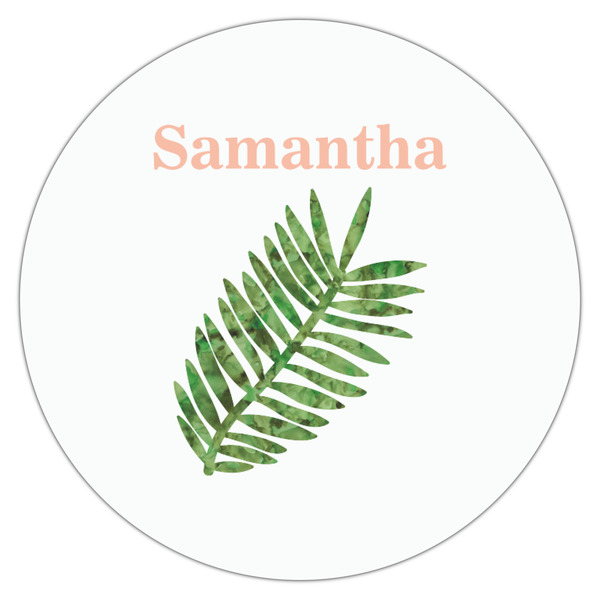 Tropical Leaves Drink Topper - Medium - Single