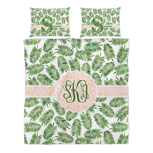 Tropical Leaves Duvet cover Set - Queen - Alt Approval