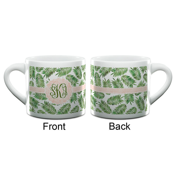 Tropical Leaves Espresso Cup - 6oz (Double Shot) (APPROVAL)