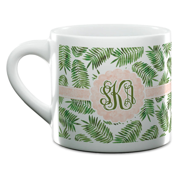 Tropical Leaves Espresso Cup - 6oz (Double Shot) (MAIN)