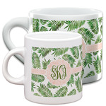 Tropical Leaves Espresso Cup (Personalized)