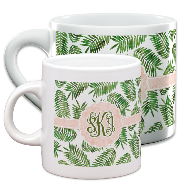 Tropical Leaves Espresso Mugs - Main Parent
