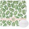 Tropical Leaves Wash Cloth with soap