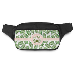 Tropical Leaves Fanny Pack (Personalized)