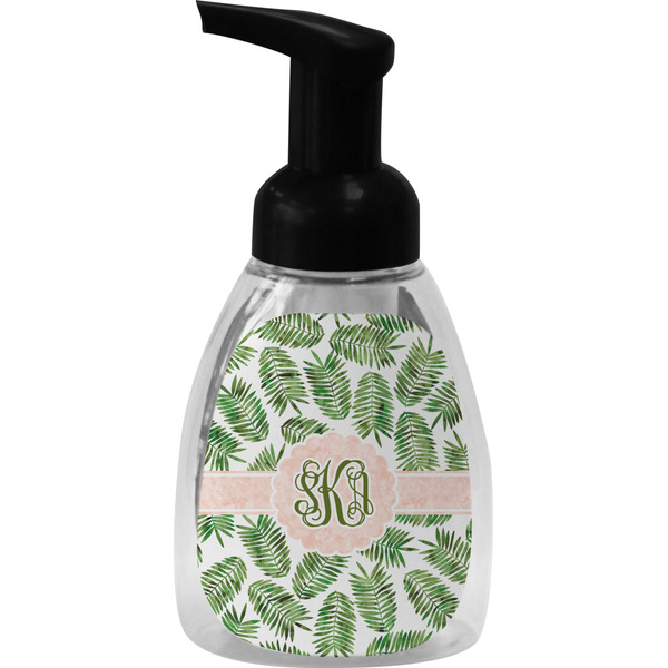 Tropical Leaves Foam Soap Bottle