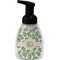 Tropical Leaves Foam Soap Bottle - Black (Personalized)