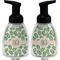 Tropical Leaves Foam Soap Bottle (Front & Back)