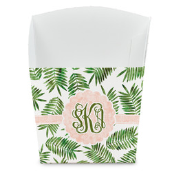 Tropical Leaves French Fry Favor Boxes (Personalized)