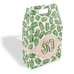 Tropical Leaves Gable Favor Box (Personalized)
